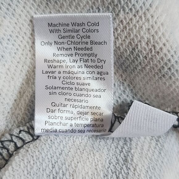 Venus Sleeveless Hoodie Mini Dress With Criss Cross Elastic Waistband, Small - Picture 6 of 7